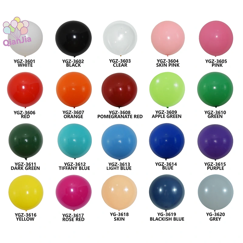 Ballonger i matt farge