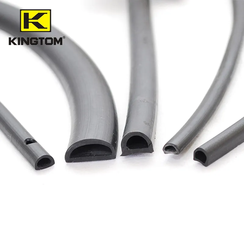 Black Extruded Rubber Seal Strips