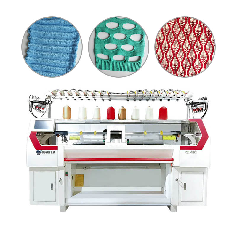 Método de manutenção da máquina de tricô plana computadorizada de sistema duplo
