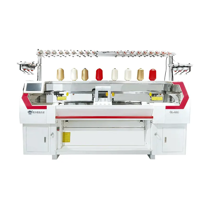 Single Carriage Double System Zero Finishing Yarn Comb System