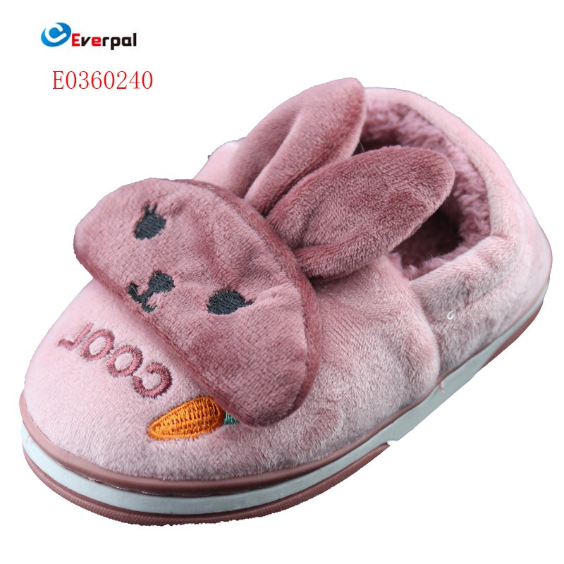 Bunny Winter Slippers For Kids
