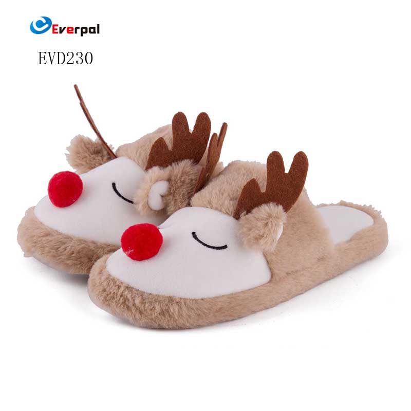 Santa Claus Winter Warm Christmas Slippers