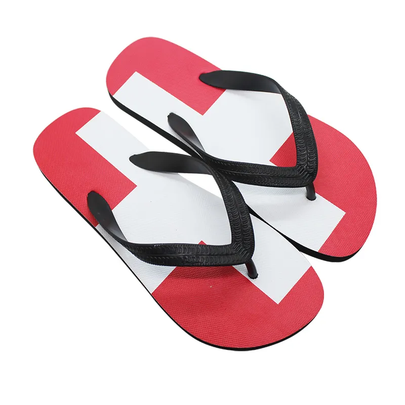 Gummi flip-flops for menn