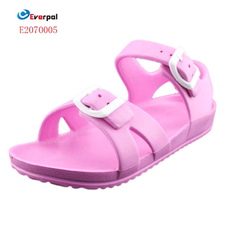 Pink EVA sandaler til børn