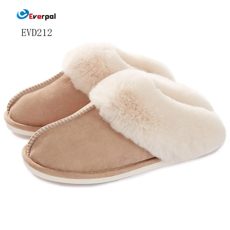 Womens Fuzzy Slippers