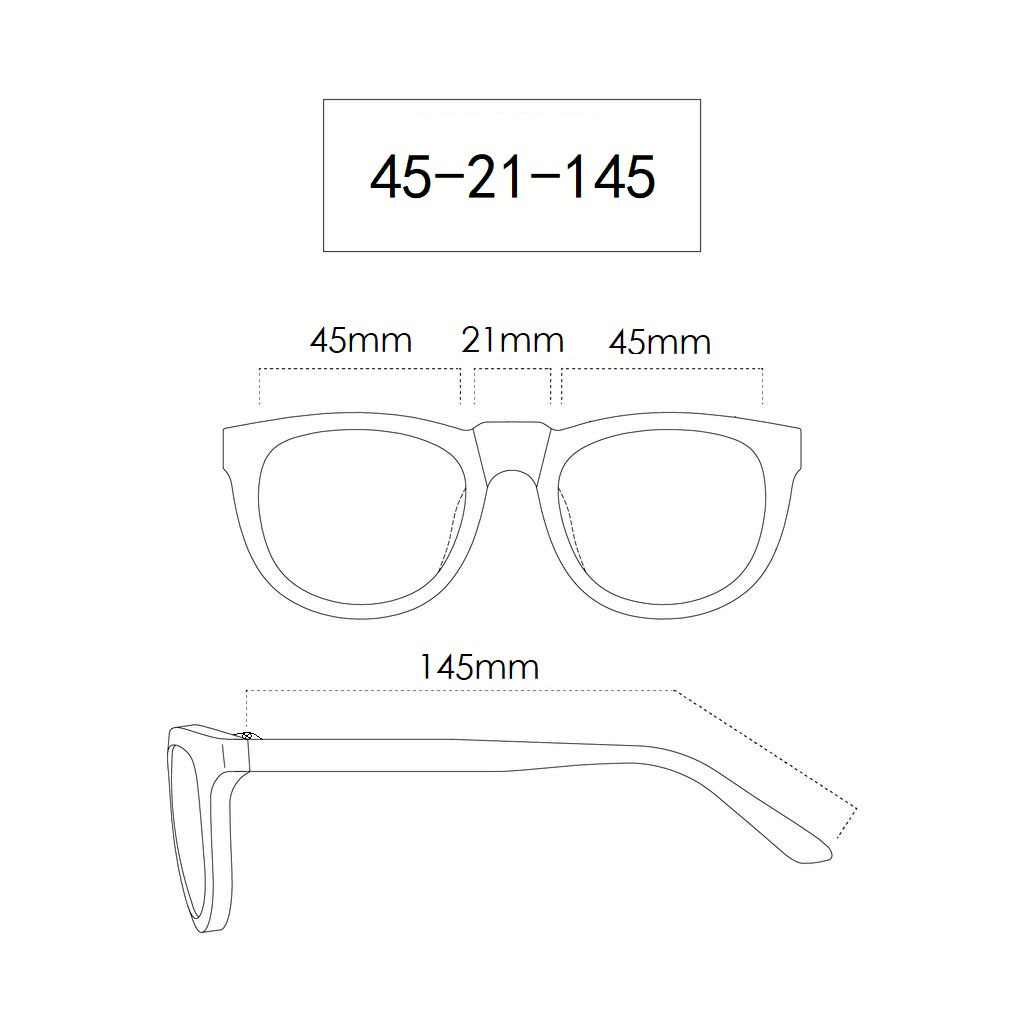 How to measure the size of eyewear?