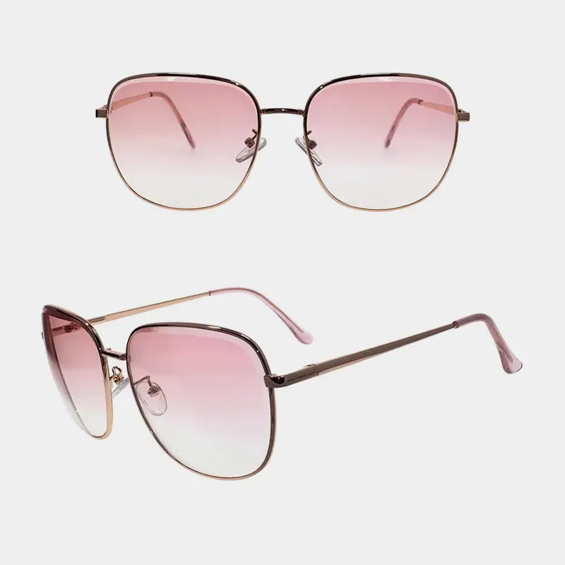 Fashion Ocean Lens Metal Sunglasses