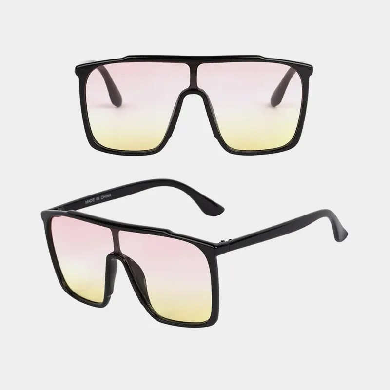 Fashion Ocean Lens Kunststoff-Sonnenbrille