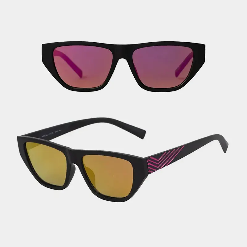 Óculos de sol de plástico de várias cores