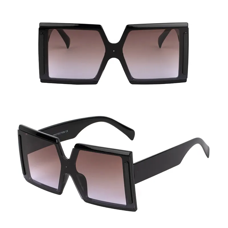 Oversize Fashion Plastic Sunglasses