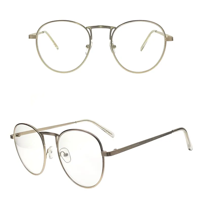 Round Metal Optical Frame For Women