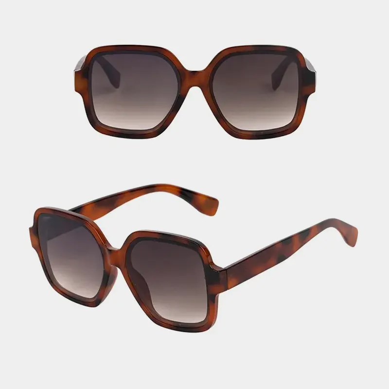 Trendy kunststof zonnebril voor dames