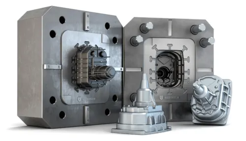 Kontrol Aluminium Die Casting Bahan Baku