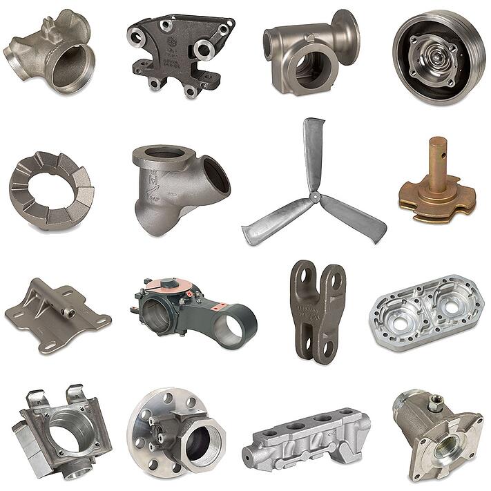 Karakteristika for forskellige stålinvesteringsstøbegods