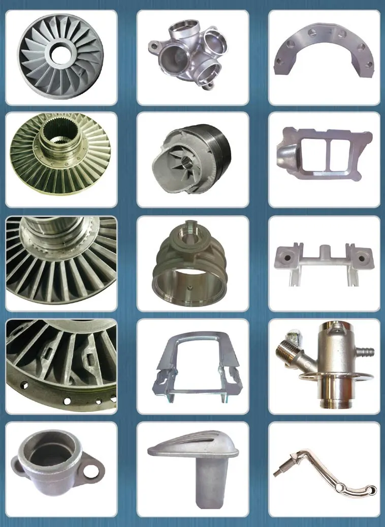 Water Glass Investment Casting for Bracket Parts
