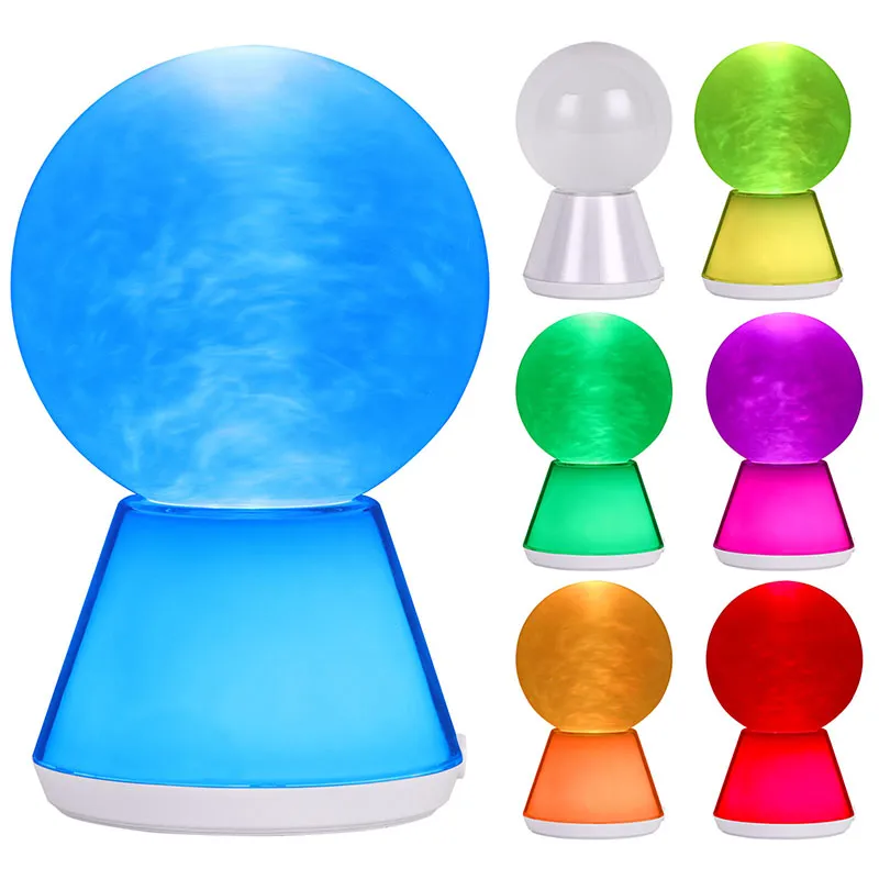 Ball Shade Night Light with Cloudy Liquid