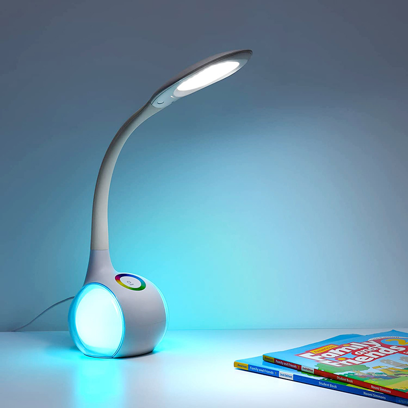 RGB LED Desk Lamp with Dragonfly Shape