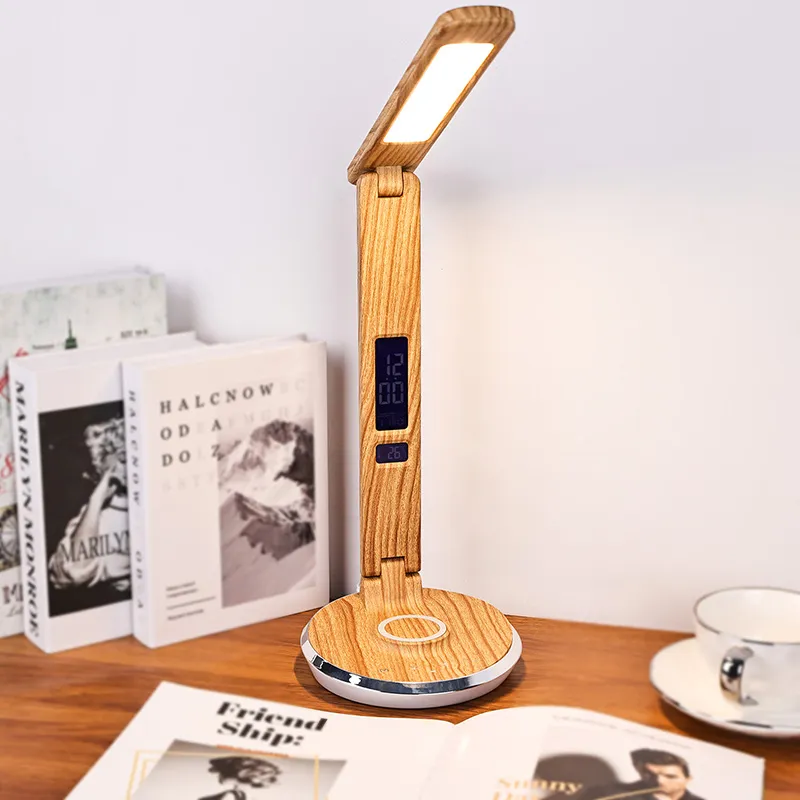 Desk Lamp na may QI Wireless Charger