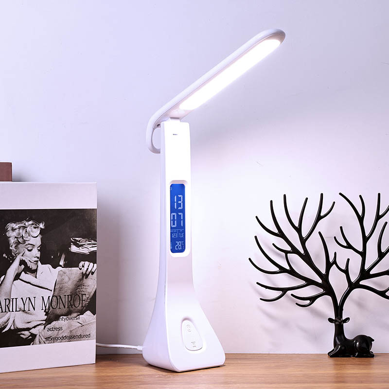 Cheap european led desk lamp with battery