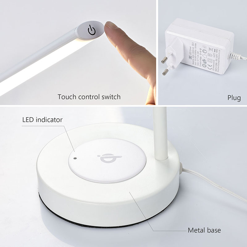 led Table Lamp with wireless Charger