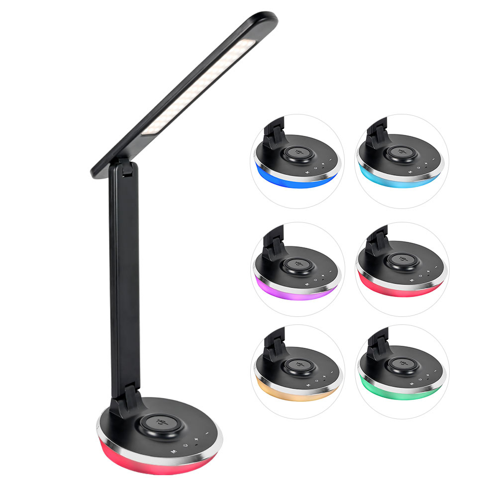 Desk Lamp with RGB Base