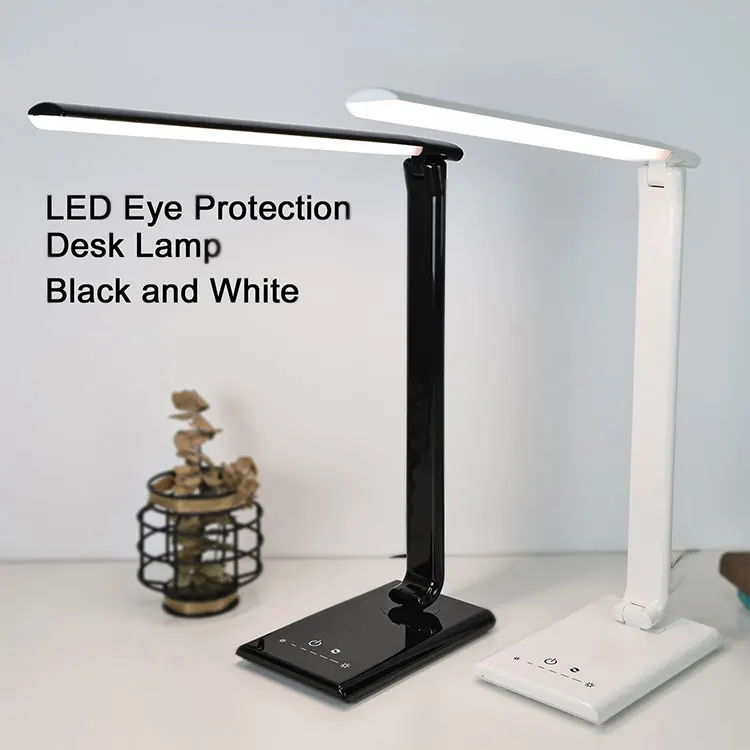 Sammenleggbar LED-bordlampe for øyebeskyttelse