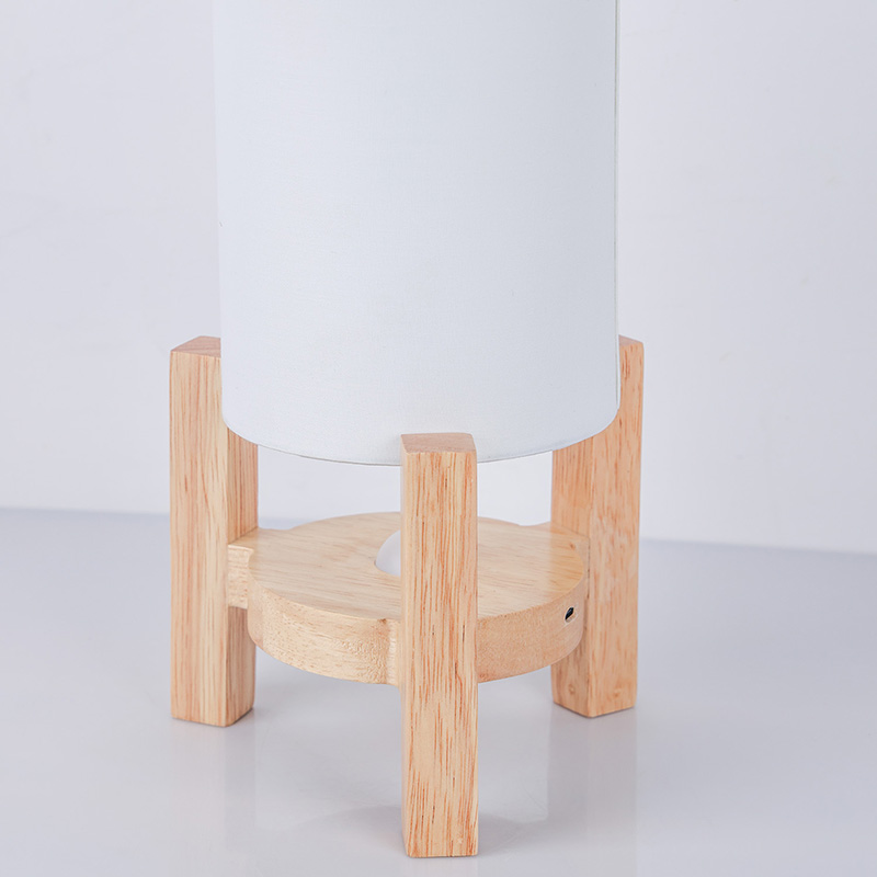 Tripod Table Lamp with Fabric Shade