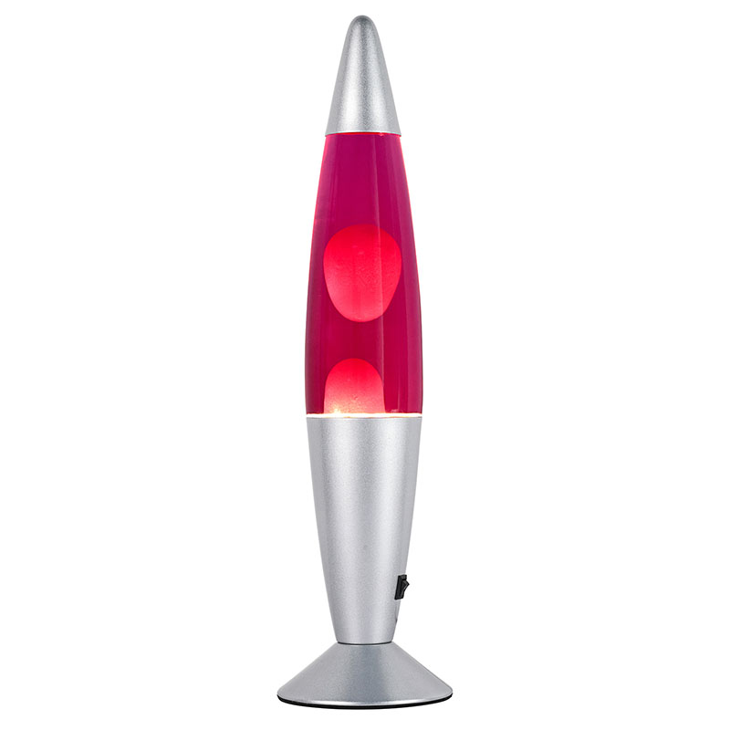 Lava Lamp with red water