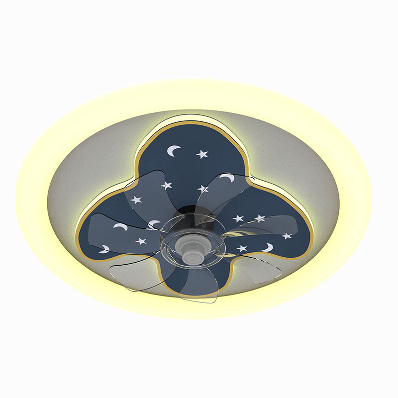 LED ceiling lamp with sky fan