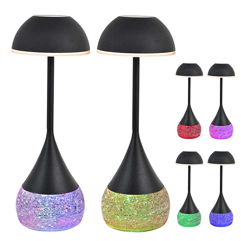 LED-bordlampe med RGB-sokkel