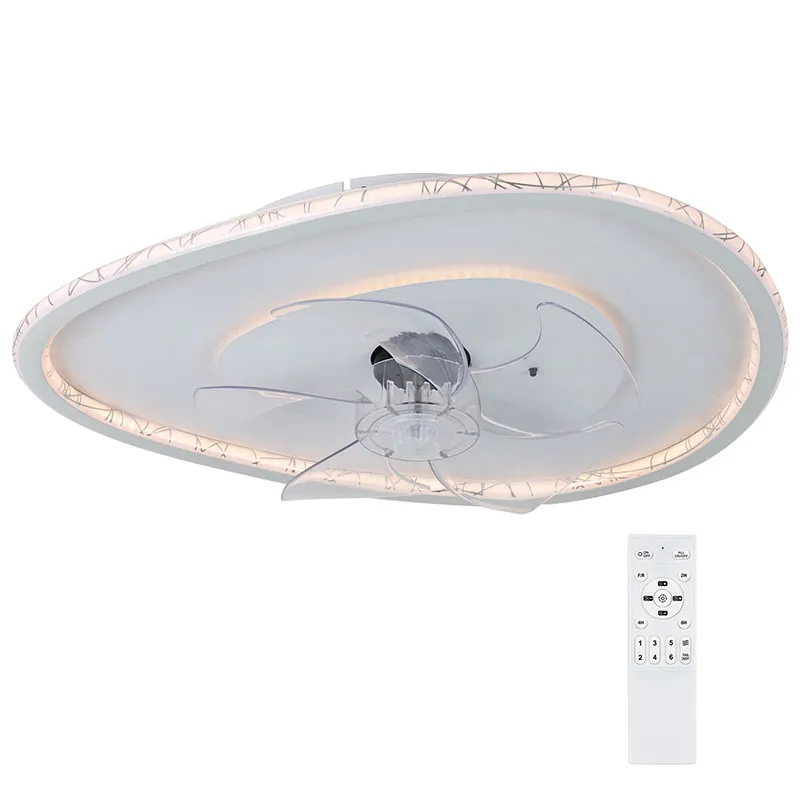 Modern LED Ceiling Lamp with Dimmer Fan