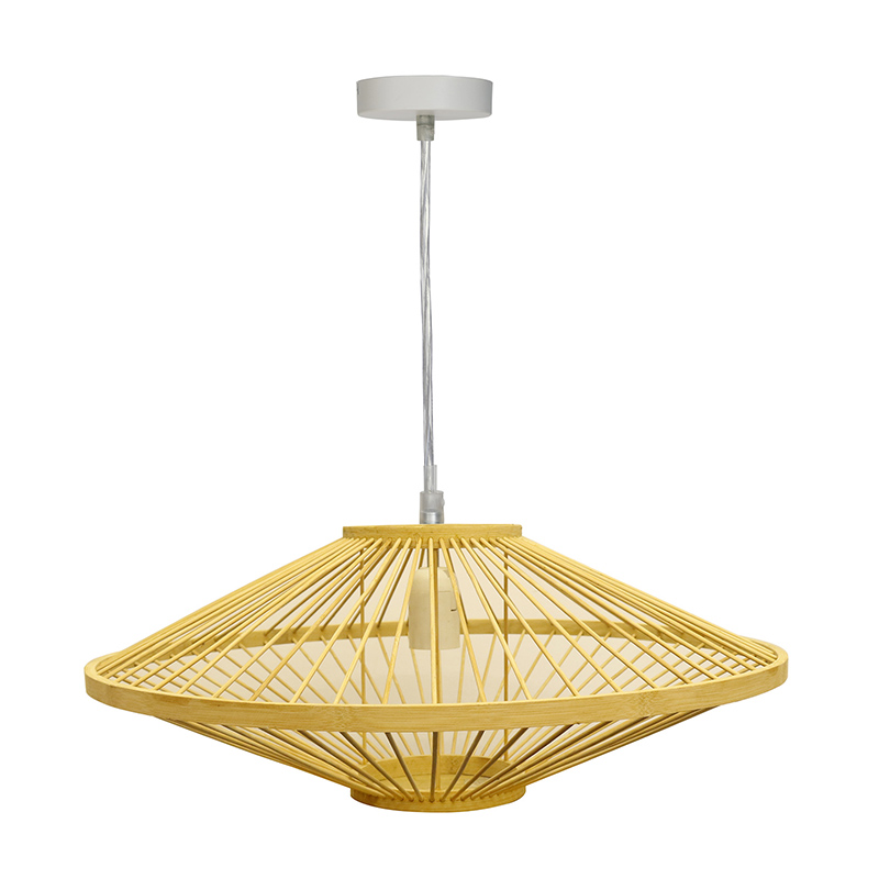 Newly pendant light with bamboo
