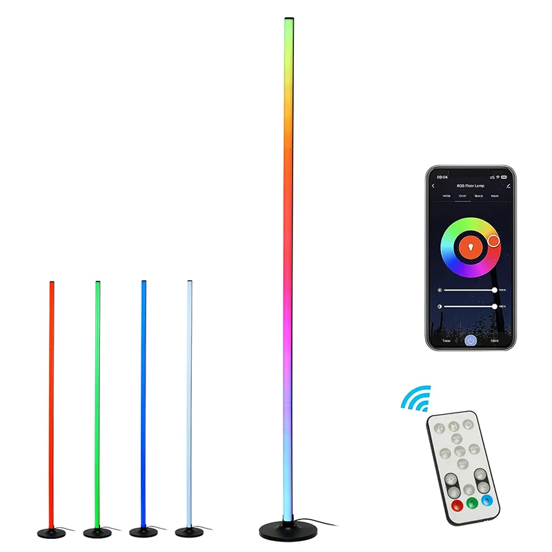 RGB Floor Lamp with Music Change