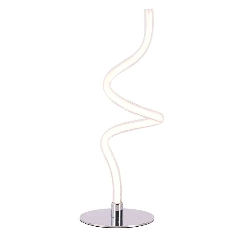 Screw Shaped LED Desk Lamp with 360 Degree Lighting