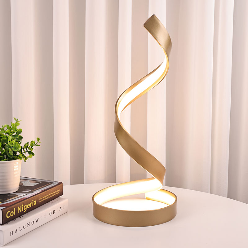 Serpentine Luxury LED Desk Lamp