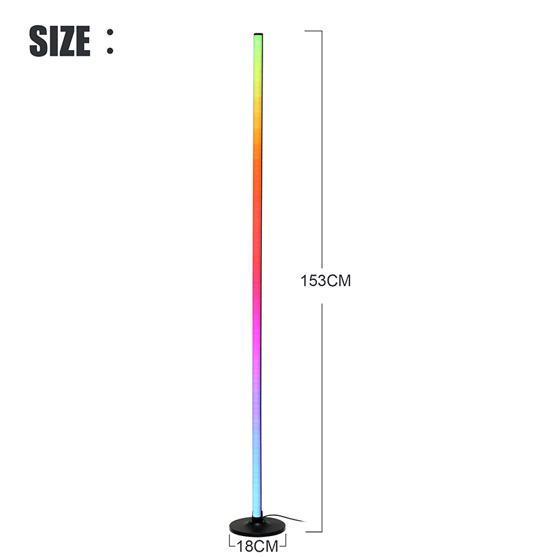 RGB Floor Lamp with Music Change