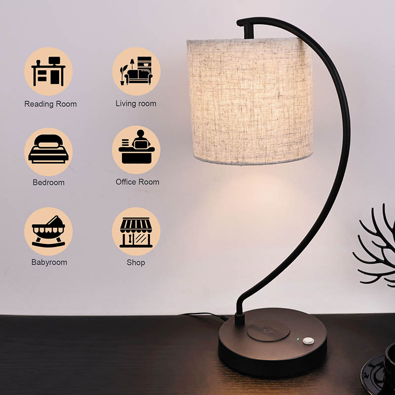 Table Lamp With E27/E26 Bulbs