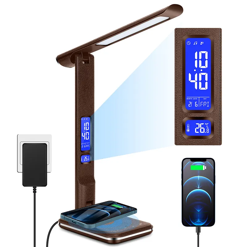 Wireless Charger LED Desk Lamp