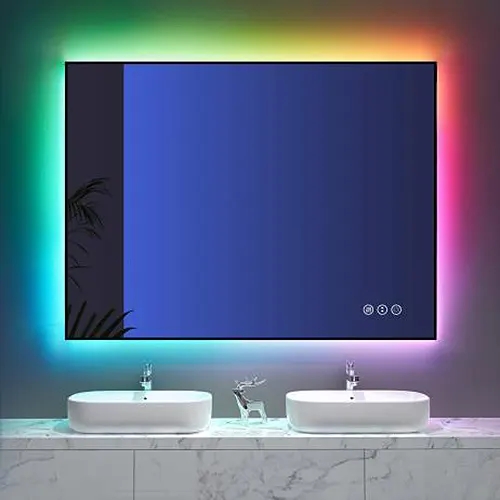 Cermin Bilik Mandi RGB
