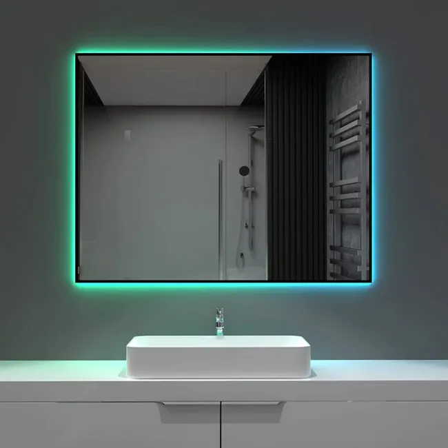 กระจกโต๊ะเครื่องแป้ง RGB