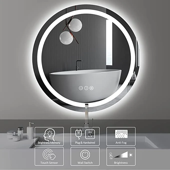 Smart Square LED Bathroom Mirror