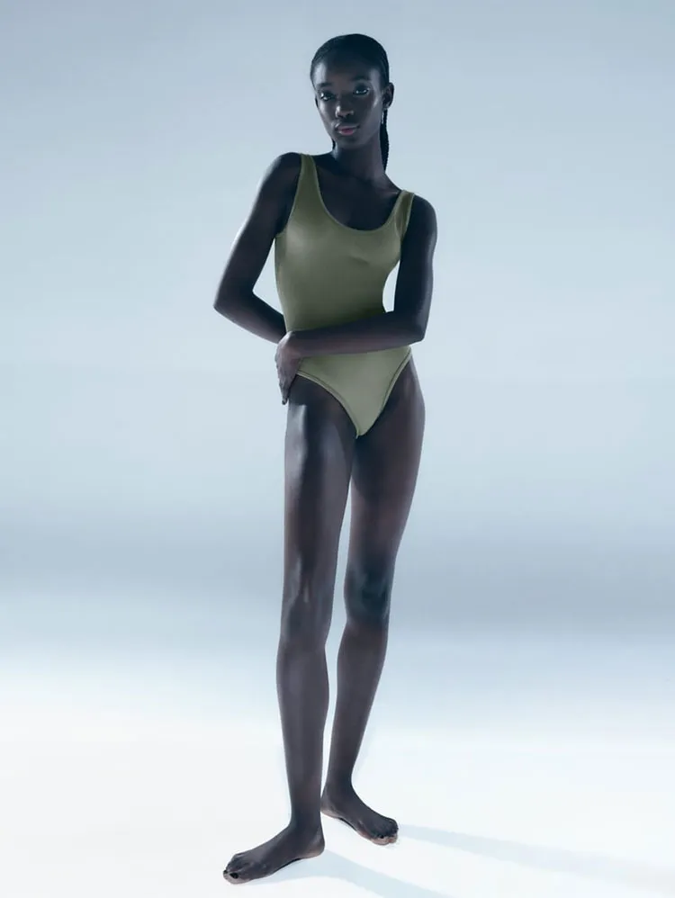 Sømløs Rib Body Suit