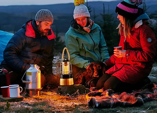 Grundlegende Einführung in die Campingbeleuchtung.