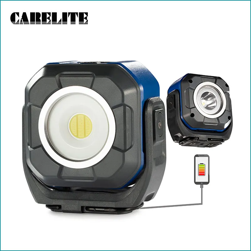 ກະທັດຮັດ Reversable Worklight Spotlight ສາມາດສາກໄຟໄດ້