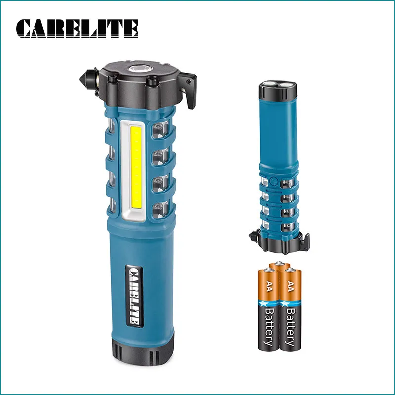 ສຸກເສີນດ້ວຍ Clip USB Rechargeable Tactical Torch LED Flashlight