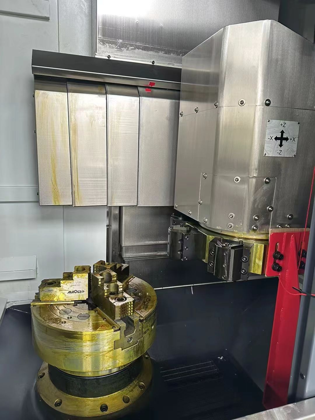 vertical lathe for CNC machining