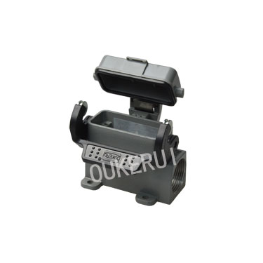 10A Surface Mounting With Plastic Cover Heavy Duty Connector Housings