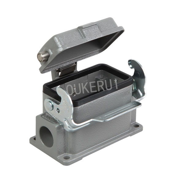 10B Surface Mounting With Metal Cover Heavy Duty Connector Housings