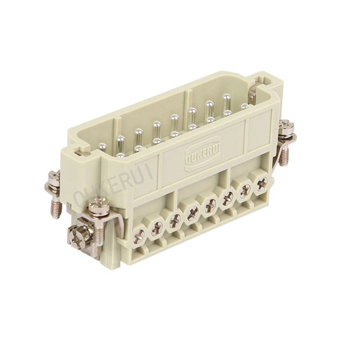 16 Pin 16A 250V Heavy Duty Connector Male Insert