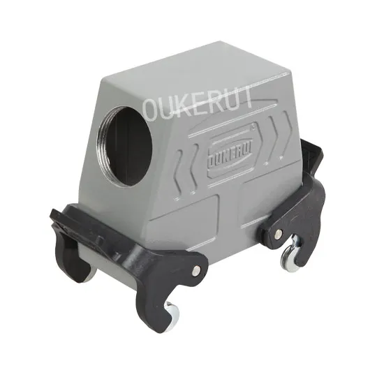 16B Zij-ingang hoge structuur dubbele kunststof hendel heavy duty connector kappen